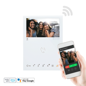 VIDEOCITOFONO MINI VIVAVOCE WI-FI. SB2