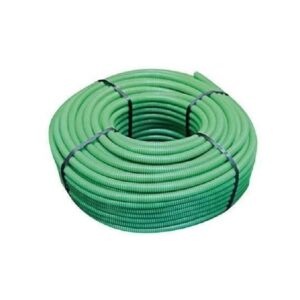 Tubo corrugato 33212 in PVC d. 20 verde TF
